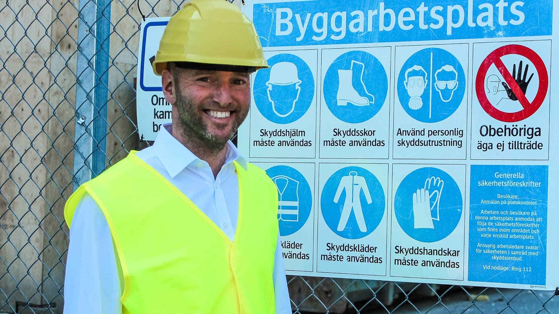 Säkerhetsföreskrifter på byggarbetsplatsen
